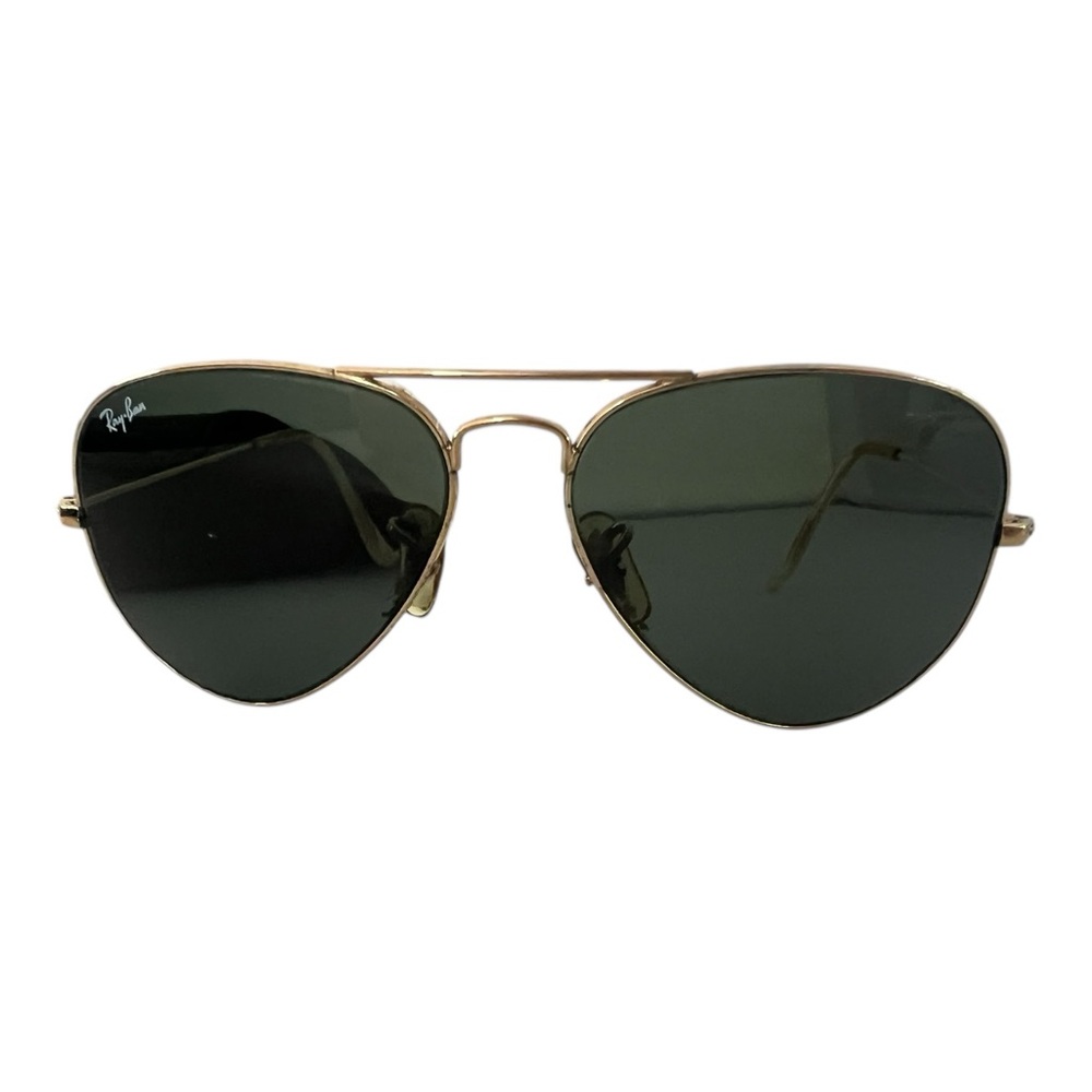 Vintage Ray Ban Bausch Gold 58mm Aviator Sunglasses 58-14 - Picture 4 of 13